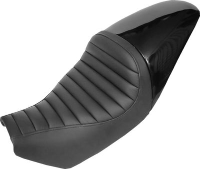 Solosadel helskärm Saddlemen SaddleGel läder svart Street 15-20