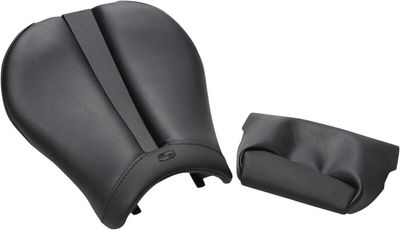 Sadel Saddlemen Channel Saddlesuede svart Ducati 07-13