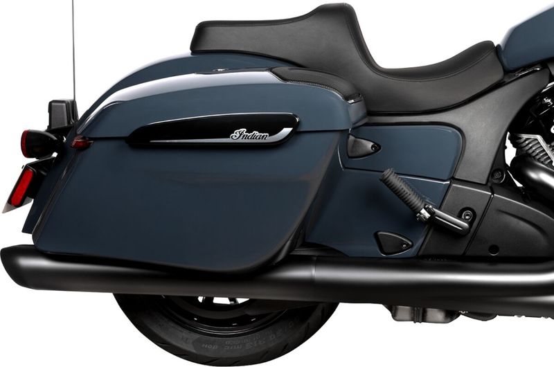 Sadel Drag Specialties Predator III läder slät Indian 20-upp