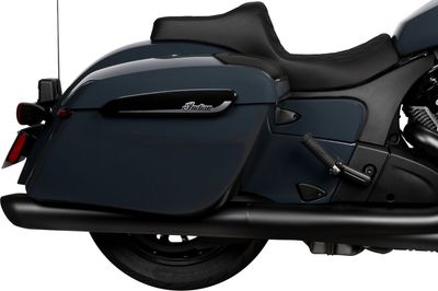 Sadel Drag Specialties Predator III vinyl Indian 20-upp svart
