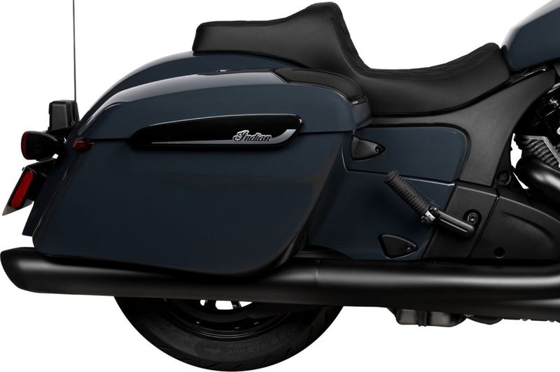 Sadel Drag Specialties Predator III vinyl Indian 20-upp svart