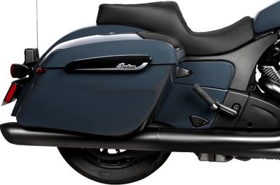 Touringsadel Drag Specialties Freedom vinyl Indian 20-upp svart