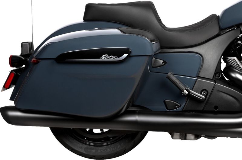 Touringsadel Drag Specialties Freedom vinyl Indian 20-upp svart