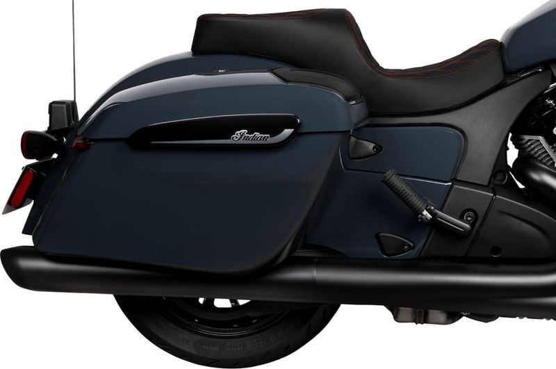 Touringsadel Drag Specialties Freedom vinyl Indian 20-upp röd
