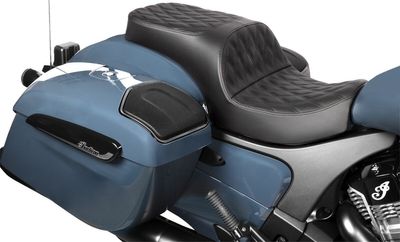 Touringsadel Drag Specialties Freedom svart Indian 20-upp