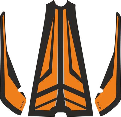 Sadelkåpa C-Racer svart