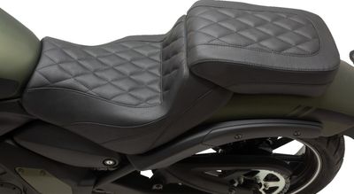 Passagerarsadel Mustang Squareback Kawa Kawasaki 15-upp