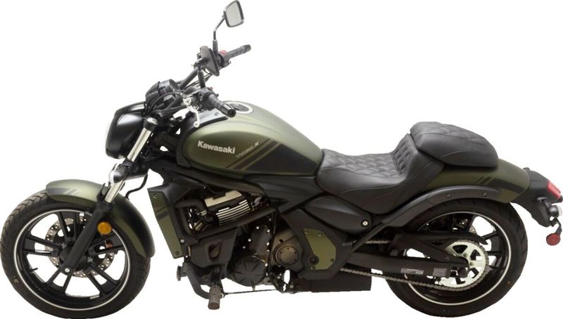 Passagerarsadel Mustang Fastback Kawa Kawasaki 15-upp