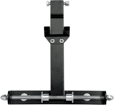 Monteringssats fjädersolosadel fram Drag Specialties stål svart H-D 58-84