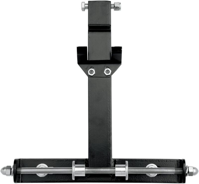 Monteringssats fjädersolosadel fram Drag Specialties stål svart H-D 58-84