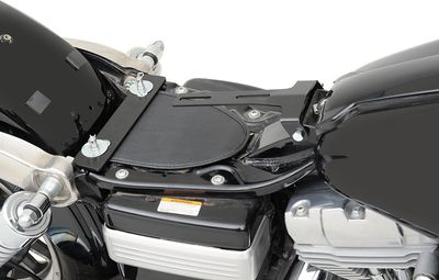 Monteringssats fjädersolosadel Drag Specialties stål svart Dyna 96-17
