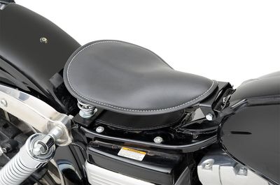 Monteringssats fjädersolosadel Drag Specialties stål svart Dyna 96-17