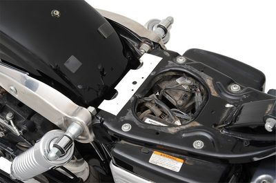 Monteringssats fjädersolosadel Drag Specialties stål svart Dyna 96-17