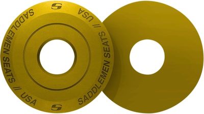 Bricka sadel Saddlemen guld