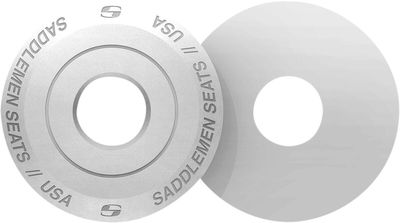 Bricka sadel Saddlemen vit