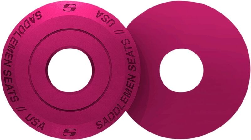 Bricka sadel Saddlemen rosa