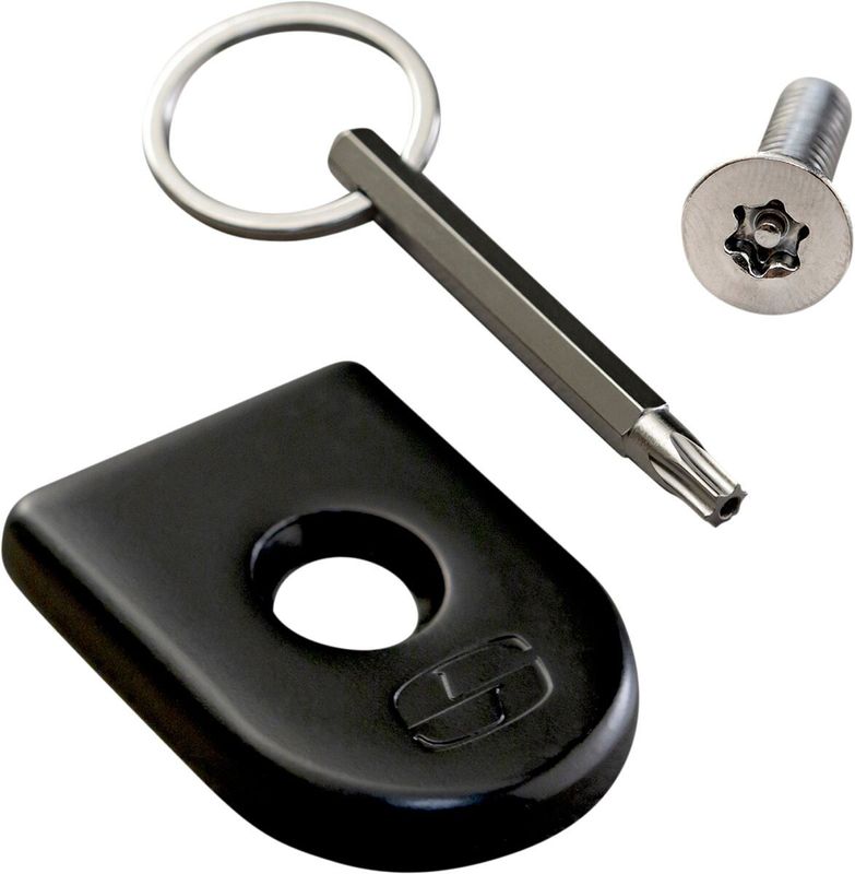 Skruv sadel Saddlemen Security svart 8910B