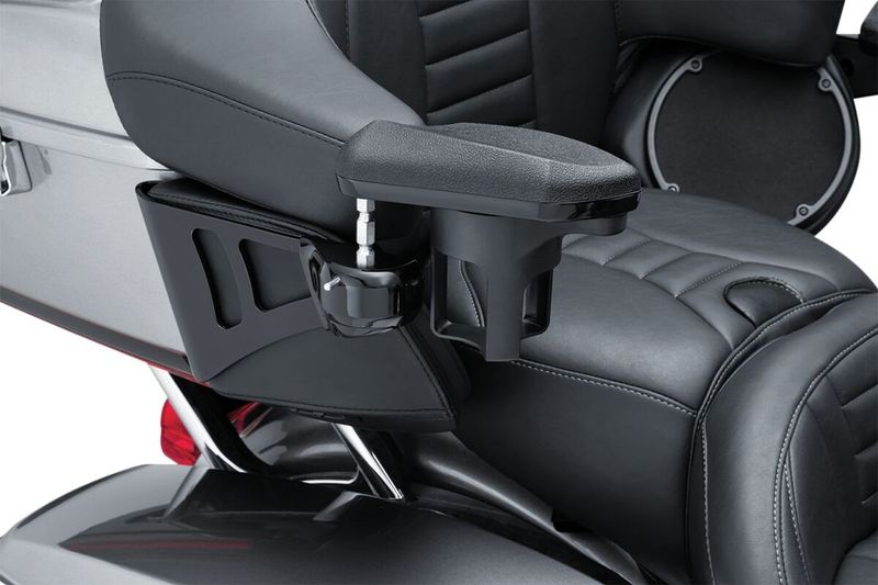 Sadel Kuryakyn Armrests passagerare svart Touring 14-24, Trike 14-21