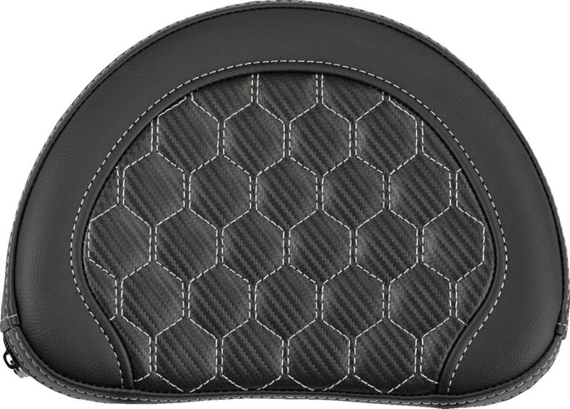 Ryggstödsdyna Saddlemen Sissy Honeycomb silver