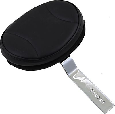 Ryggstöd Kuryakyn Plug-N-Go förare svart krom Indian 14-upp