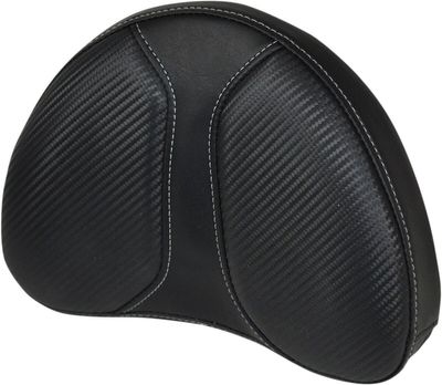 Ryggstödsdyna Saddlemen Half-Moon vinyl kolfiber