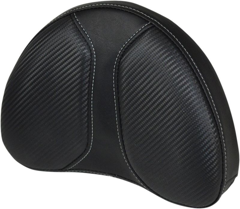Ryggstödsdyna Saddlemen Half-Moon vinyl kolfiber