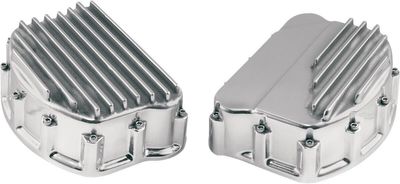 Ventilkåpor Custom Cycle Engineering Finned H-D 48-64 polerad