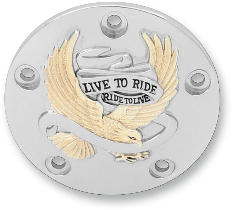 Tändningslock Drag Specialties Live H-D 99-17 guld
