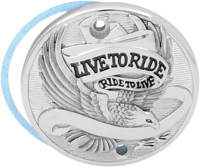 Tändningslock Drag Specialties Live Sportster 77-03 krom