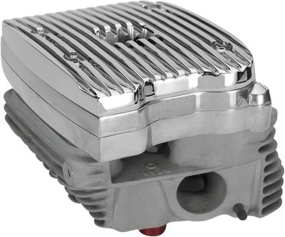 Ventilkåpor Custom Cycle Engineering Evo Finned polerad H-D 84-03