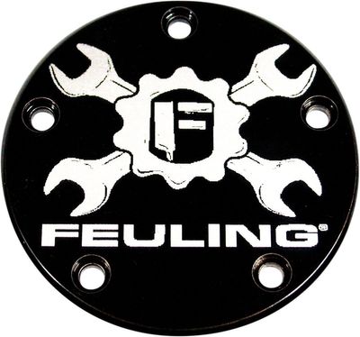 Kåpa Feuling Gear Cross Wrench CC svart Twin Cam models 99-17