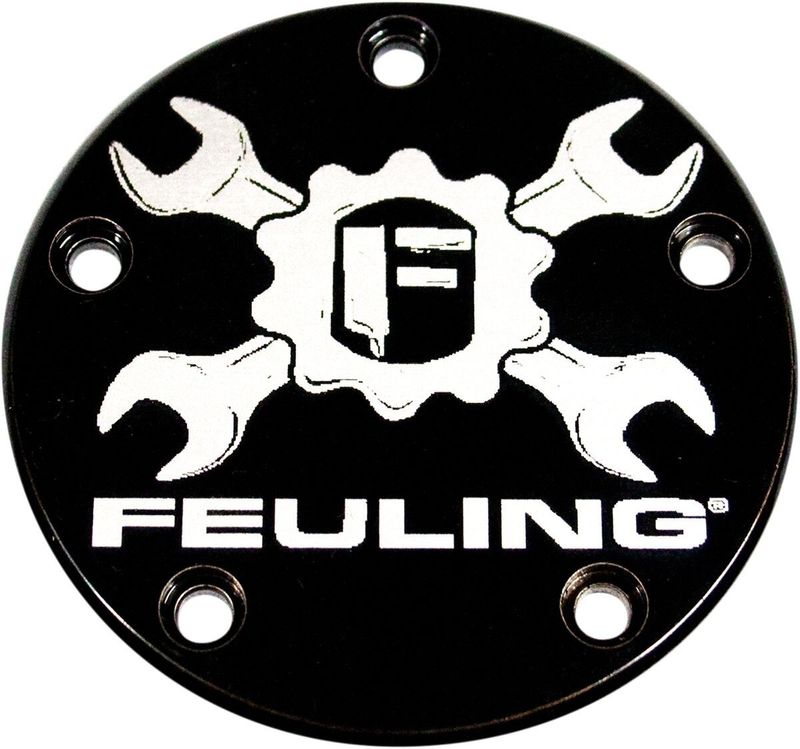 Kåpa Feuling Gear Cross Wrench CC svart Twin Cam models 99-17
