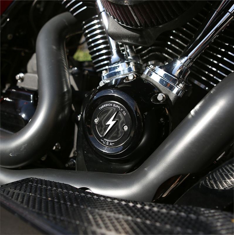 Tändningslock Thrashin Supply H-D 17-upp svart