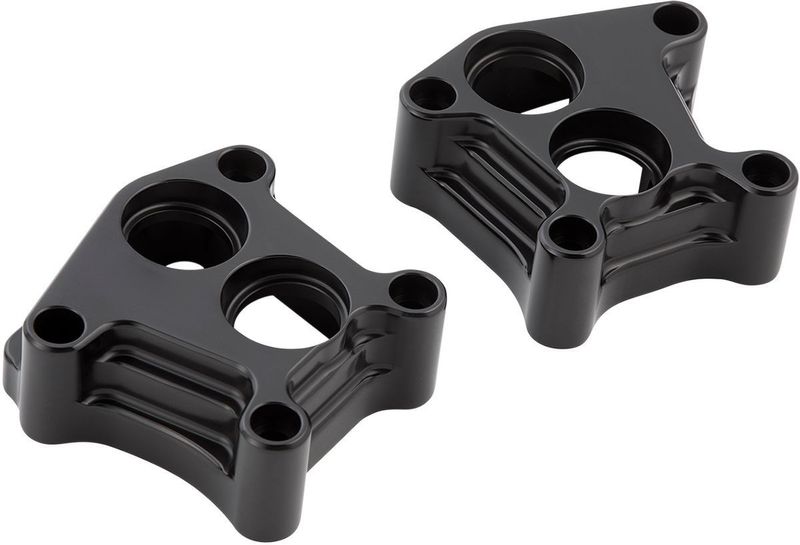 Kåpor Arlen Ness 10-Gauge Block H-D 99-17 svart
