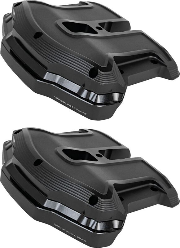Kåpor Performance Machine PM Ops svart Softail 18-25