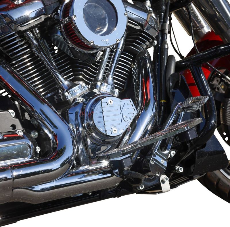 Kamkåpa Thrashin Supply krom Touring 23-upp, Softail 24-upp
