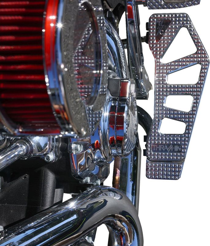Kamkåpa Thrashin Supply krom Touring 23-upp, Softail 24-upp