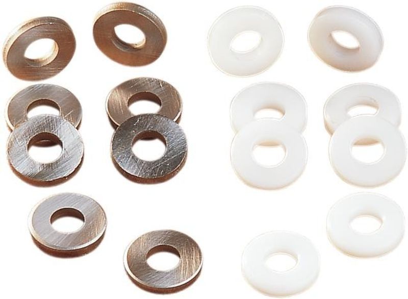 Bricka ventil Eastern Motorcycle Parts stål H-D 50-00