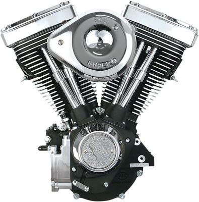 Kamaxel S&S V 80" svart Evo Big Twin 84-99
