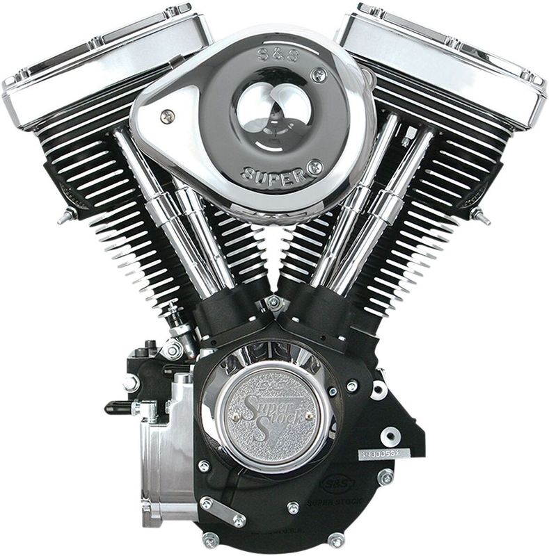 Kamaxel S&S V 80" svart Evo Big Twin 84-99