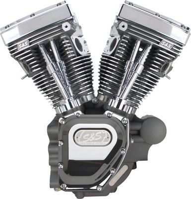 Motor long-block S&S Cycle T124 högkompression 640GE-kammar