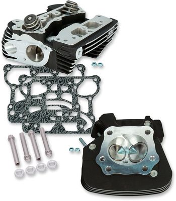 Topplock S&S 91 Stock svart H-D 07-17
