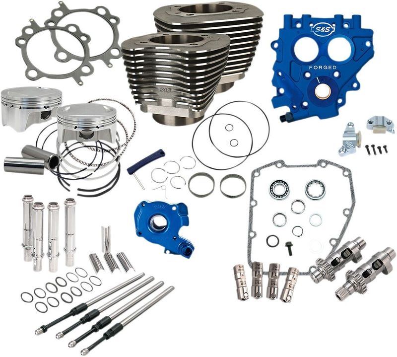 Trimsats S&S 100" svart H-D 99-06 330-0664