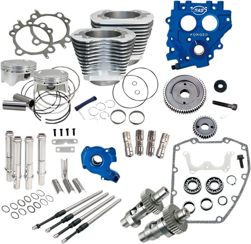 Trimsats S&S 100" silver H-D 99-06 330-0663