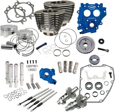 Trimsats S&S 100" svart H-D 99-06 330-0665