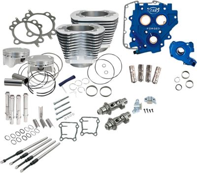 Trimsats S&S 110" silver H-D 06-17 330-0666