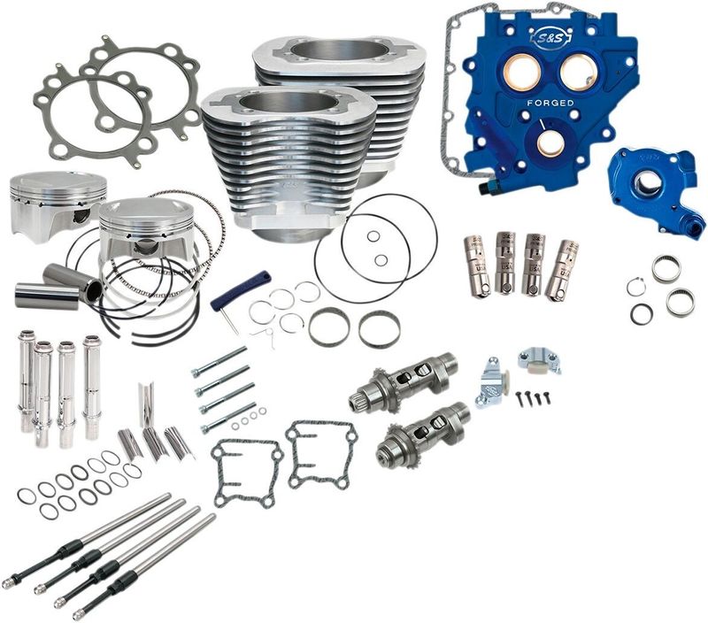 Trimsats S&S 110" silver H-D 06-17 330-0666