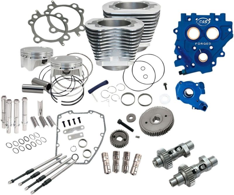 Trimsats S&S 110" silver H-D 06-17 330-0667