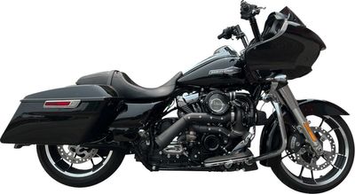 Trimsats Trask Tornado Touring 17-24, Softail 17-24 svart