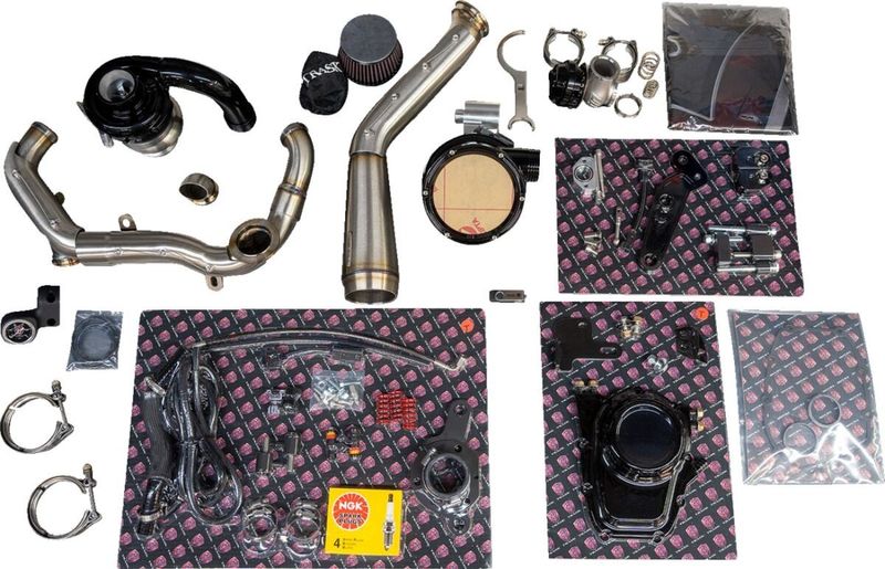 Trask, Turbo kit tornado EF1. Brushed stainless